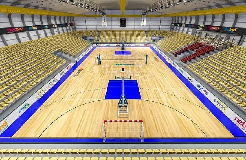 Genç'te Stadyum Yenilenecek 780 kişilik Kapalı Spor Salonu Yapılacak