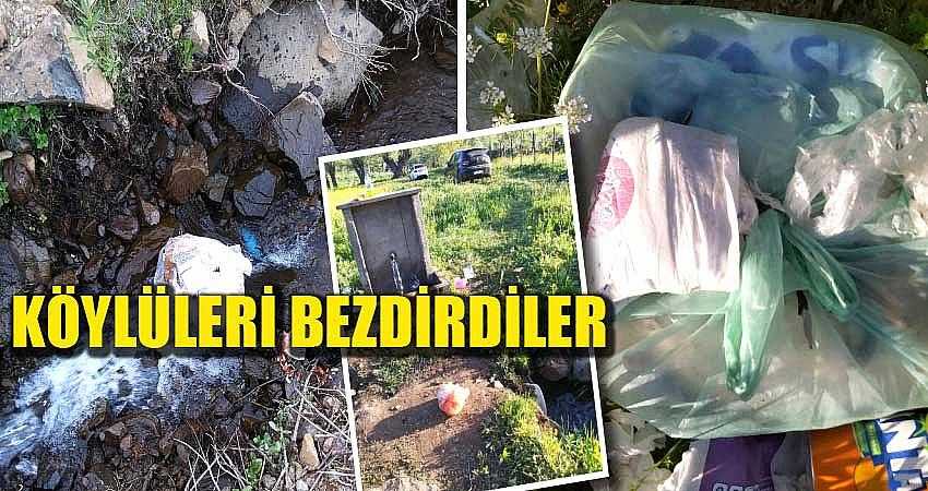 DOĞA DÜŞMANLARI KÖYLÜLERİ BEZDİRDİ