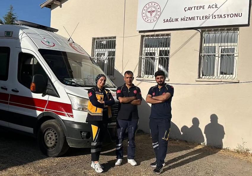 Çaytepe 112 Acil Sağlık Merkezi Hizmette