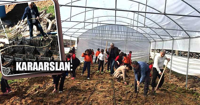 “TOPRAĞININ HAKKINDAN GELEMEYEN ÜLKELER KÖLE OLUR”