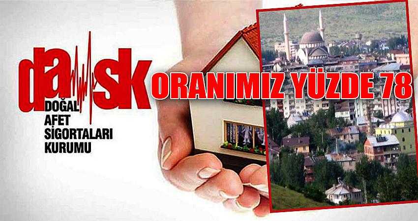 Konut DASK oranımız yüzde 78
