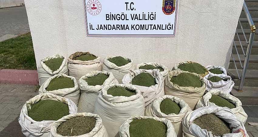 407 KİLO ESRAR ELE GEÇİRİLDİ