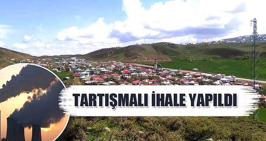 TARTIŞMALI İHALE YAPILDI