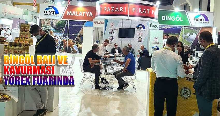 BİNGÖL BALI VE KAVURMASI YÖREX FUARINDA