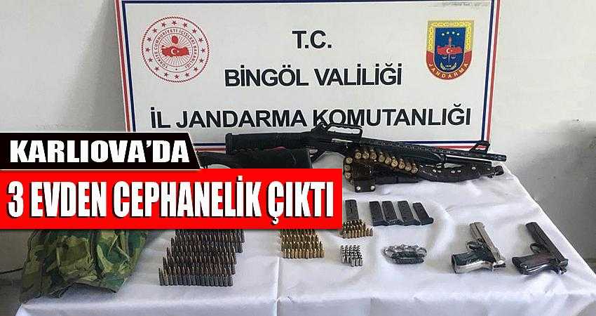 Cephanelik çıktı