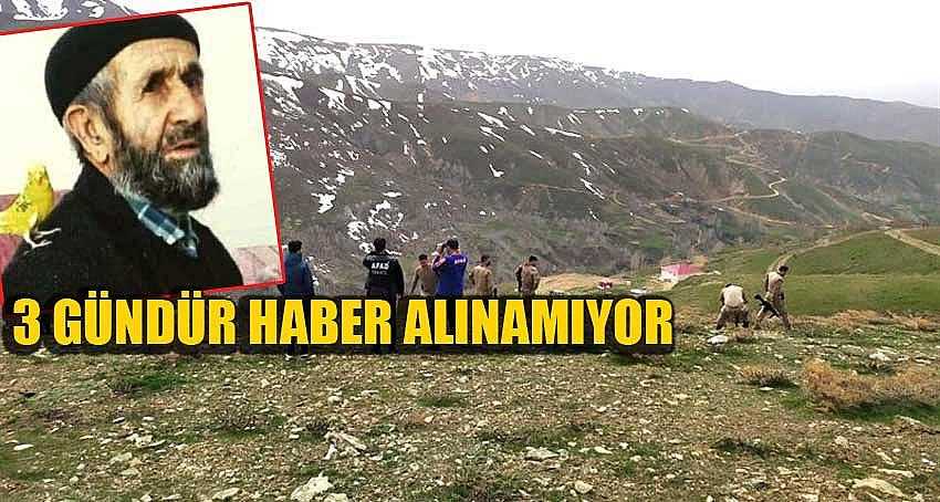 82 YAŞINDAKİ VATANDAŞTAN 3 GÜNDÜR HABER ALINAMIYOR