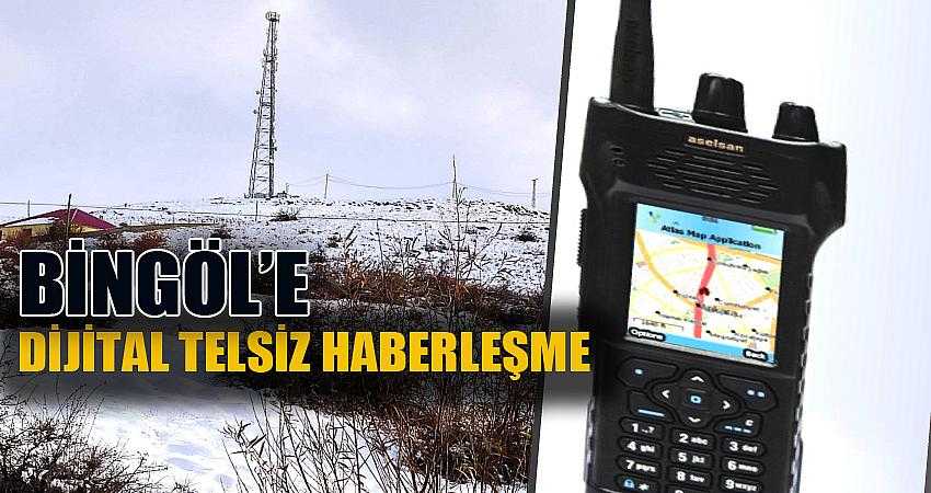 Dijital telsiz haberleşme sistemi kuruldu