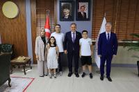 Vali Usta, Şampiyonu Ağırladı