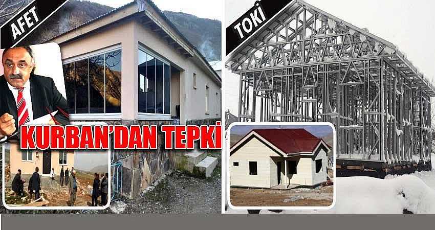 “AFET İŞLERİ 18 BİNE, TOKİ 500 BİNE YAPIYOR”