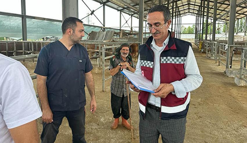 KURBAN SATIŞ YERLERİNDE DENETİM YAPILDI