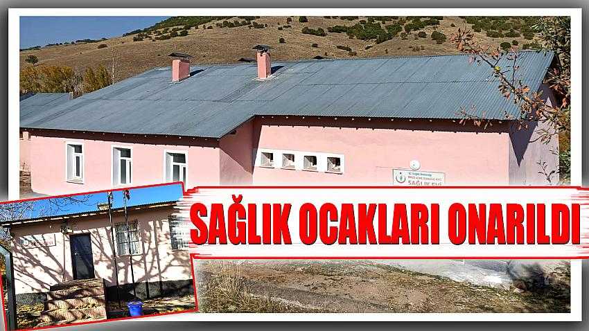 12 köyün sağlık ocağı onarıldı