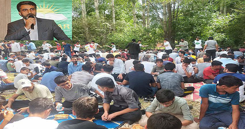 HÜDA PAR GENÇLERİ PİKNİKTE BULUŞTU