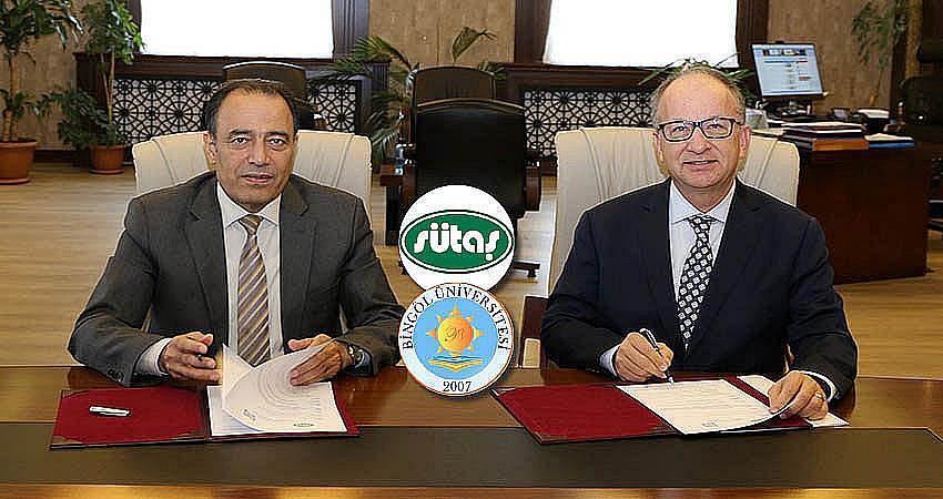 BİNGÖL ÜNİVERSİTESİ İLE SÜTAŞ ARASINDA İŞ BİRLİĞİ PROTOKOLÜ