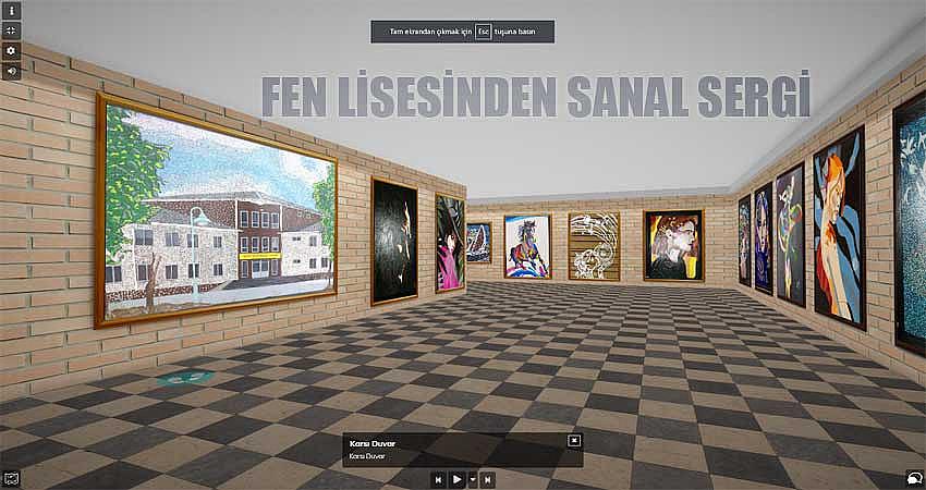FEN LİSESİNDEN SANAL SERGİ