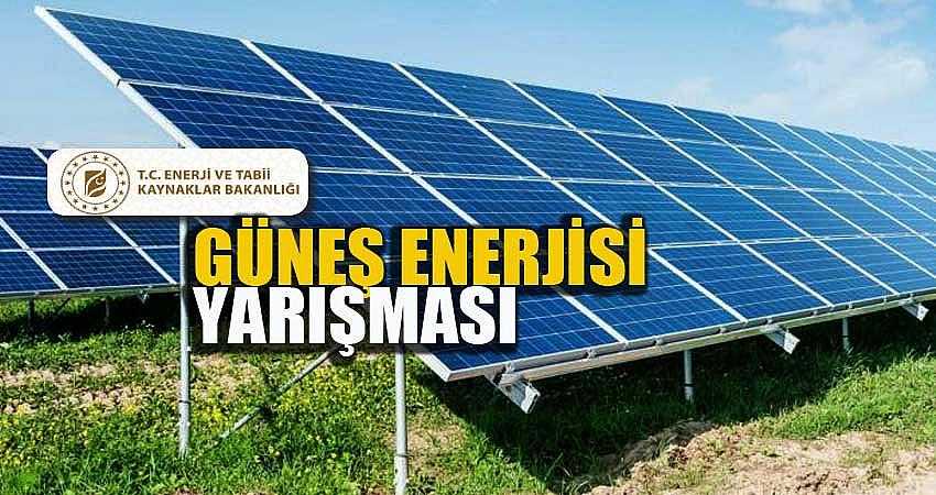 GÜNEŞ ENERJİSİ YARIŞMASI DÜZENLENECEK