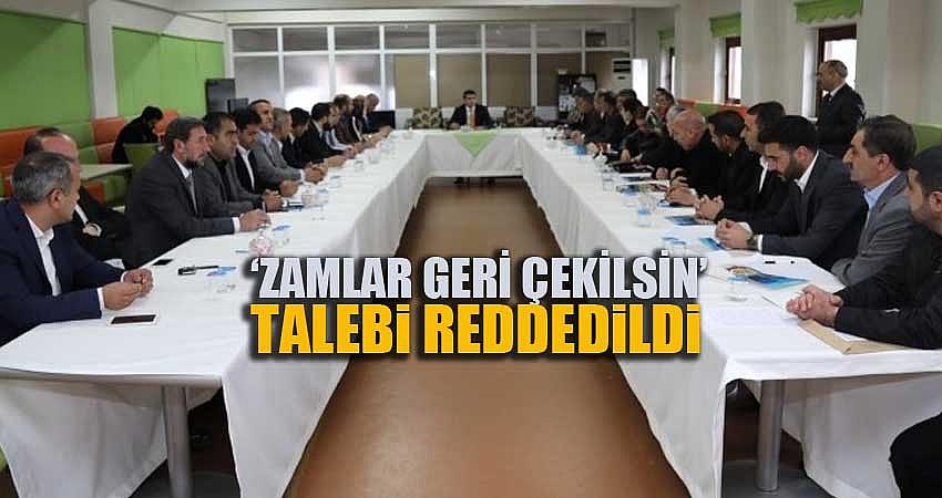 HDP’NİN ‘ZAMLAR GERİ ÇEKİLSİN’ TALEBİ REDDEDİLDİ
