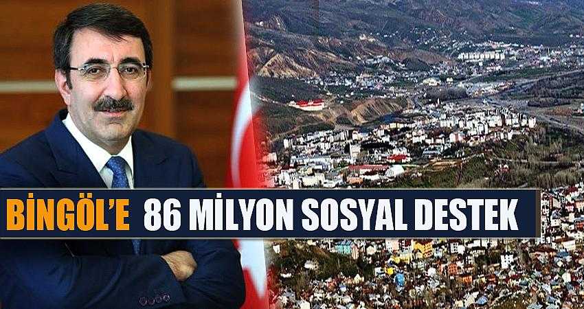 Yılmaz: Bingöl’de sosyal destek miktarı 86 milyona yaklaştı