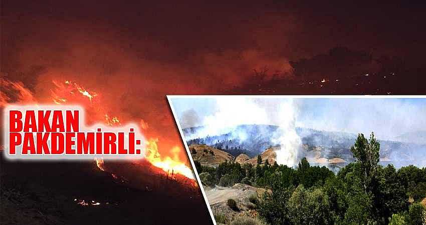 YANGINLA İLGİLİ SORUŞTURULACAK BİR DURUM YOK