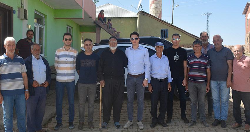 KAYMAKAM GÜRSES, KÖY ZİYARETLERİNİ SÜRDÜRÜYOR